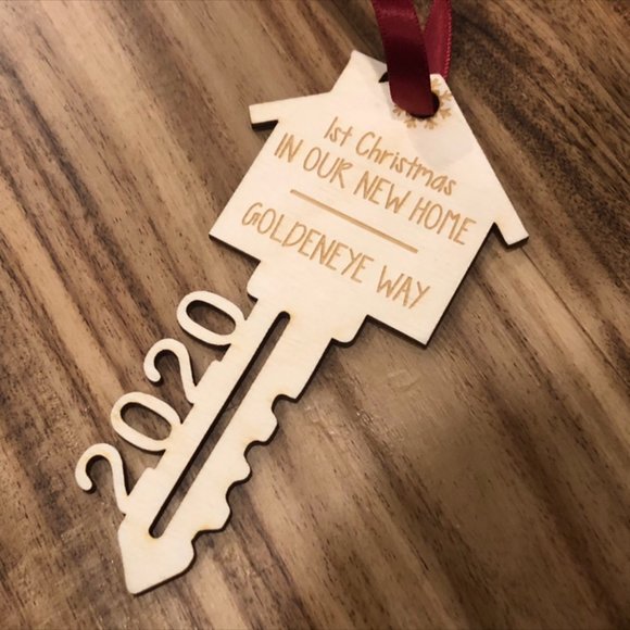 CUSTOM New Home 2023 Christmas Ornament - Picture 2 of 7